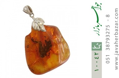 مدال کهربا مدال کهربا حشره ای بولونی لهستان سایز درشت - کد 10042