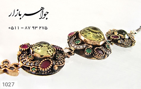 دستبند جید دستبند جید درشت عثمانی زنانه - عکس 3