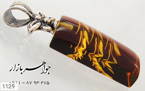 مدال کهربا مدال کهربا بولونی لهستان طرح گندم - تصویر 2