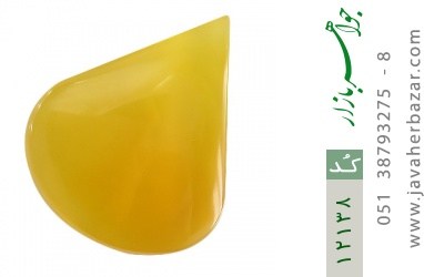 نگین تک عقیق نگین تک عقیق حکاکی شرف الشمس - کد 12138