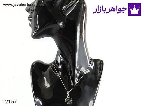 مدال عقیق مدال عقیق حکاکی یا امام رضا (ع) فریم دست ساز - تصویر 6