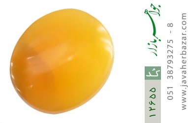 نگین تک عقیق نگین تک عقیق حکاکی شرف الشمس - کد 12655
