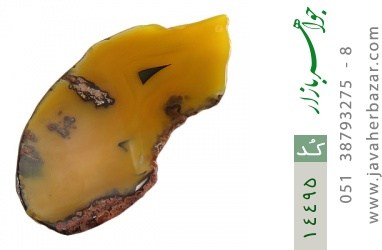 نگین تک عقیق نگین تک عقیق درشت راف خوش رنگ - کد 14495