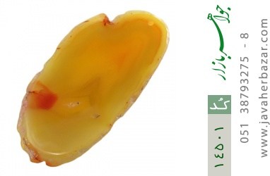 نگین تک عقیق نگین تک عقیق راف خوش رنگ درشت - کد 14501