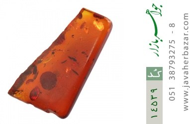 نگین تک کهربا نگین تک کهربا کلوخه بولونی لهستان - کد 14539