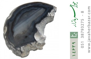 نگین تک عقیق نگین تک عقیق درشت راف خوش نقش - کد 14639