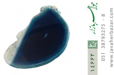 نگین تک عقیق نگین تک عقیق راف درشت و زیبا - کد 14663