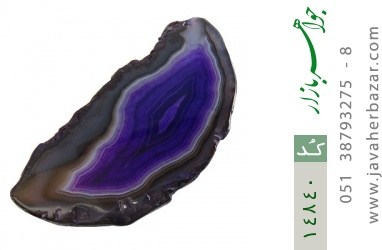 نگین تک عقیق نگین تک عقیق راف درشت و زیبا - کد 14840