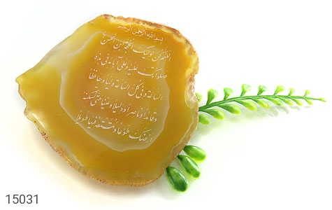نگین تک عقیق نگین تک عقیق حکاکی دعای فرج - تصویر 4