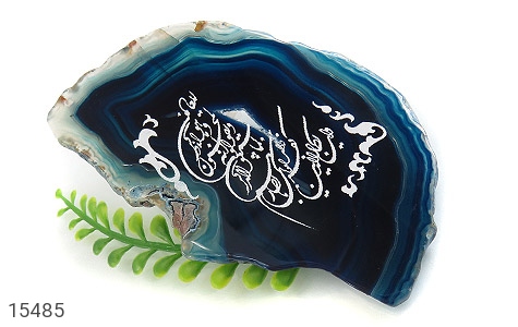 نگین تک عقیق نگین تک عقیق حکاکی و ان یکاد - تصویر 4