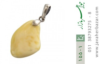 مدال کهربا مدال کهربا بولونی لهستان استخوانی رنگ - کد 15501