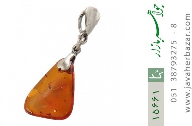 مدال کهربا مدال کهربا لهستان بولونی عسلی - کد 15661