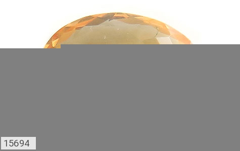 نگین تک سیترین نگین تک سیترین پررنگ جذاب - عکس 3