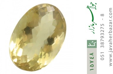 نگین تک توپاز نگین تک توپاز زرد درخشان جذاب و درشت - کد 15748