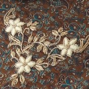 ترمه رومیزی سه تکه عسلی طرح بهار ترمه رومیزی سه تکه عسلی طرح بهار