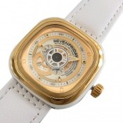 ساعت سون فرایدی بند چرمی SevenFriday موتور اتومات زنانه ساعت سون فرایدی بند چرمی SevenFriday موتور اتومات زنانه