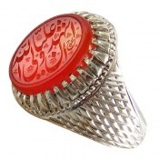 انگشتر عقیق یمنی اشهد ان علیا ولی الله مردانه انگشتر عقیق یمنی اشهد ان علیا ولی الله مردانه