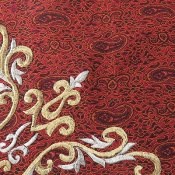 ترمه سجاده جانماز یزد بافت ابریشم و نخ گلدوزی طرح رحمت ترمه سجاده جانماز یزد بافت ابریشم و نخ گلدوزی طرح رحمت