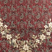 ترمه سه تکه عسلی طرح یاس ترمه سه تکه عسلی طرح یاس