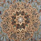 ترمه ابریشم ابراهیمی سه تکه عسلی فاخر ترمه ابریشم ابراهیمی سه تکه عسلی فاخر