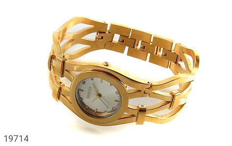 ساعت گوچی و استیل ساعت گوچی Gucci طلائی مجلسی زنانه - عکس 1