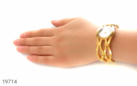 ساعت گوچی و استیل ساعت گوچی Gucci طلائی مجلسی زنانه - تصویر 6
