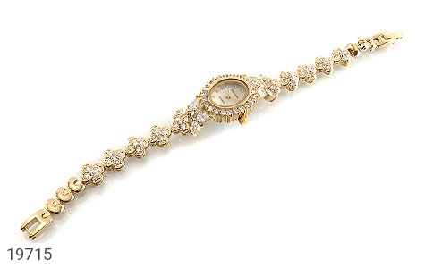 ساعت استیل و رویال کرون ساعت رویال کرون Royal Crown مجلسی پرنگین زنانه - تصویر 2