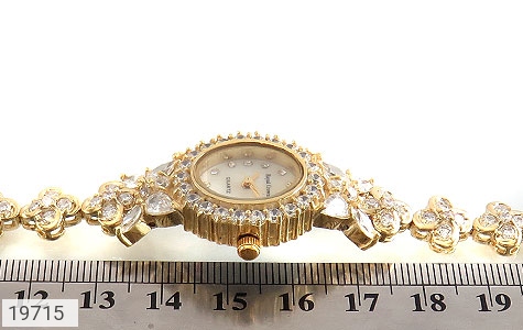 ساعت استیل و رویال کرون ساعت رویال کرون Royal Crown مجلسی پرنگین زنانه - عکس 5