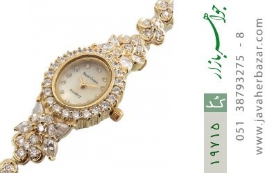 ساعت استیل و رویال کرون ساعت رویال کرون Royal Crown مجلسی پرنگین زنانه - کد 19715