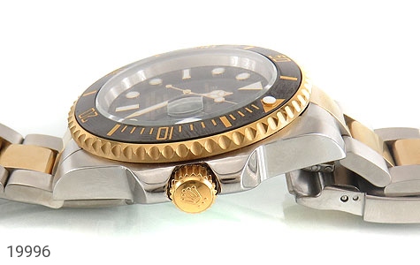 ساعت رولکس و استیل ساعت رولکس Rolex مجلسی دو رنگ زه قاب چرخشی مردانه - تصویر 2