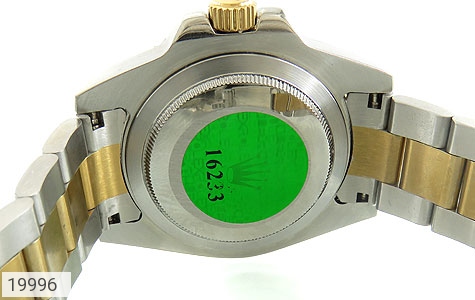 ساعت رولکس و استیل ساعت رولکس Rolex مجلسی دو رنگ زه قاب چرخشی مردانه - تصویر 4
