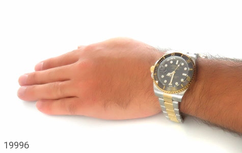 ساعت رولکس و استیل ساعت رولکس Rolex مجلسی دو رنگ زه قاب چرخشی مردانه - تصویر 6