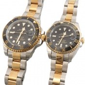 ساعت رولکس Rolex مجلسی دو رنگ زه قاب چرخشی ساعت رولکس Rolex مجلسی دو رنگ زه قاب چرخشی