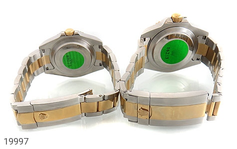 ساعت رولکس و استیل ساعت رولکس Rolex مجلسی دو رنگ زه قاب چرخشی - عکس 3