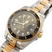 ساعت رولکس Rolex مجلسی دو رنگ زه قاب چرخشی زنانه ساعت رولکس Rolex مجلسی دو رنگ زه قاب چرخشی زنانه