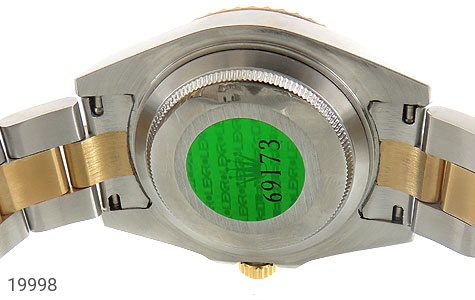 ساعت رولکس و استیل ساعت رولکس Rolex مجلسی دو رنگ زه قاب چرخشی زنانه - عکس 3