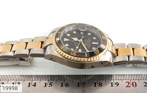 ساعت رولکس و استیل ساعت رولکس Rolex مجلسی دو رنگ زه قاب چرخشی زنانه - عکس 5