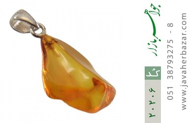 مدال کهربا مدال کهربا حشره ای بولونی لهستان عسلی - کد 20206
