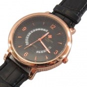 ساعت پاتک فیلیپ بند چرمی Patek Philippe مردانه ساعت پاتک فیلیپ بند چرمی Patek Philippe مردانه
