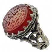 انگشتر عقیق یمنی یا بقیِة الله الاعظم مردانه انگشتر عقیق یمنی یا بقیِة الله الاعظم مردانه