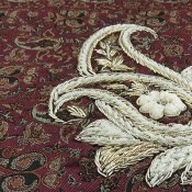 ترمه رومیزی سایز بزرگ طرح خاتون ترمه رومیزی سایز بزرگ طرح خاتون