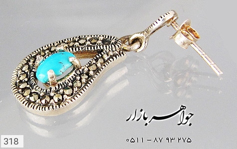 گوشواره فیروزه گوشواره فیروزه نیشابوری - تصویر 4