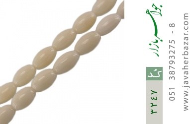 تسبیح مرجان تسبیح مرجان سفید مرغوب 33 دانه - کد 3247