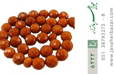 تسبیح کهربا تسبیح کهربا بولونی لهستان تراش لوکس 33 دانه - کد 5222