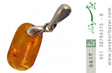 مدال کهربا مدال کهربا بولونی لهستان عسلی - کد 5513