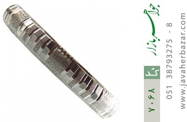 النگو نقره النگو نقره طرح آیناز سایز 3 زنانه - کد 7068