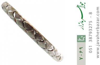 النگو نقره النگو نقره طرح تارا سایز 3 زنانه - کد 7069