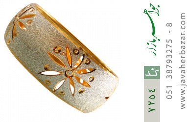 النگو نقره النگو نقره تک پوش طرح شـمس سایز 4 زنانه - کد 7254