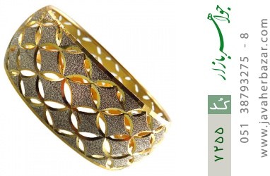 النگو نقره النگو نقره تک پوش طرح غزل سایز 4 زنانه - کد 7255