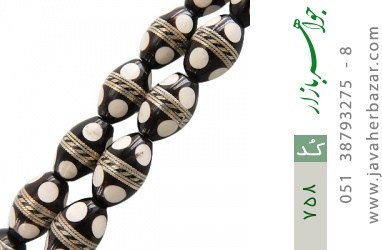 تسبیح عاج و یسر تسبیح عاج و یسر سوپر اعلاء 33 دانه - کد 758